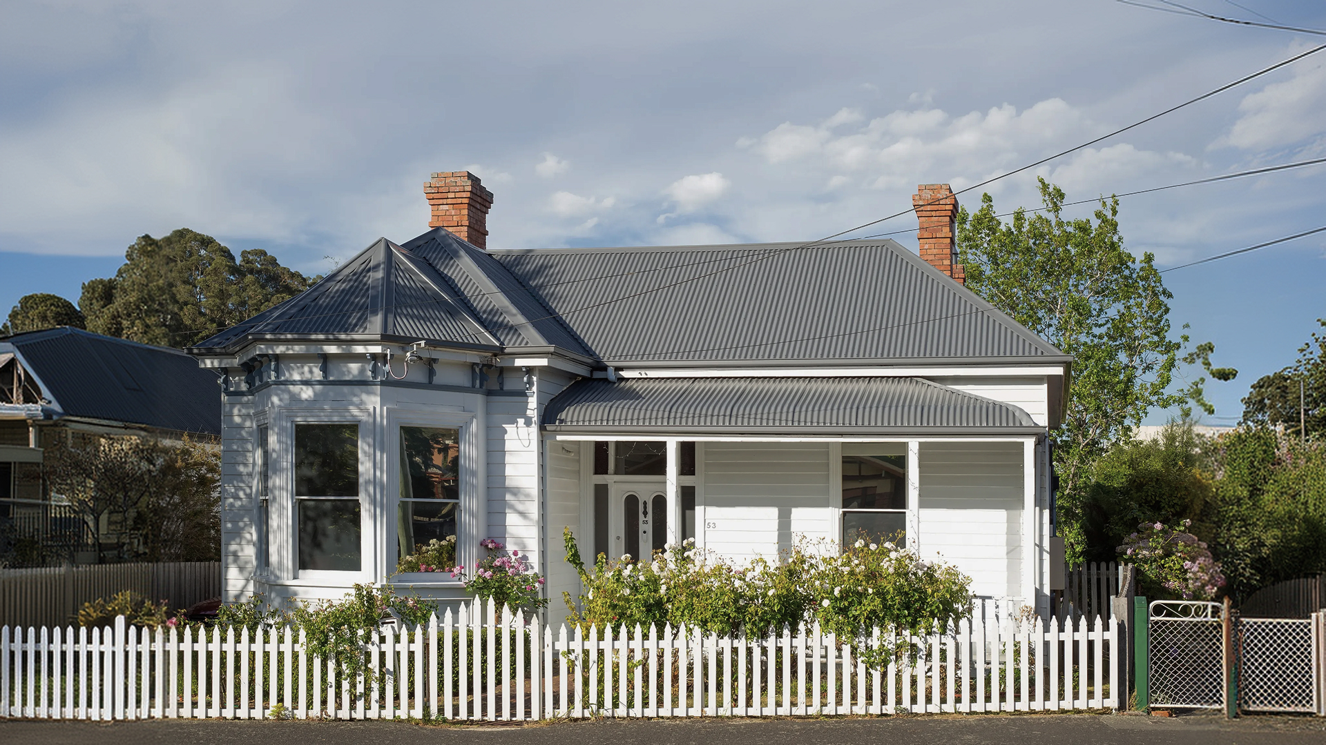 Exterior house painting