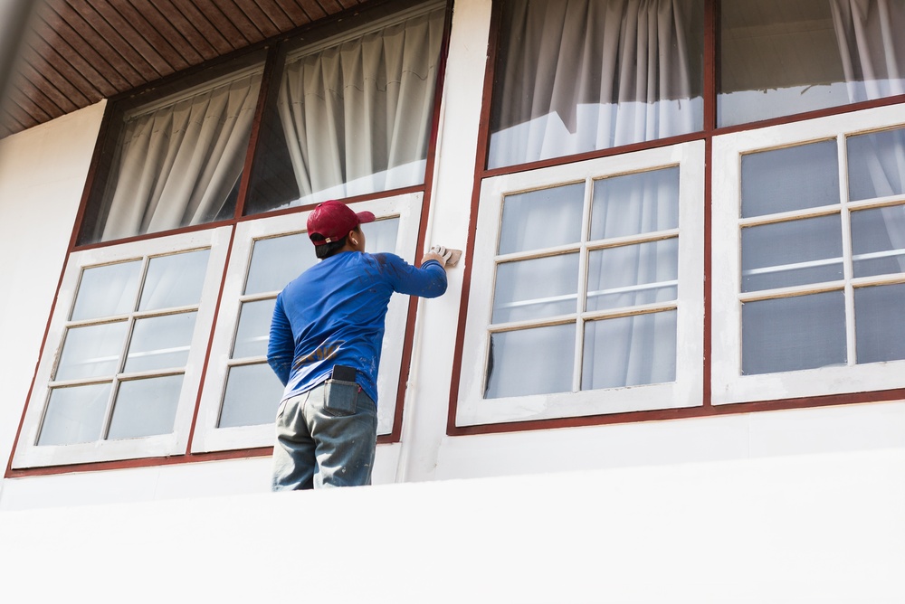 Commercial restoration painting Melbourne